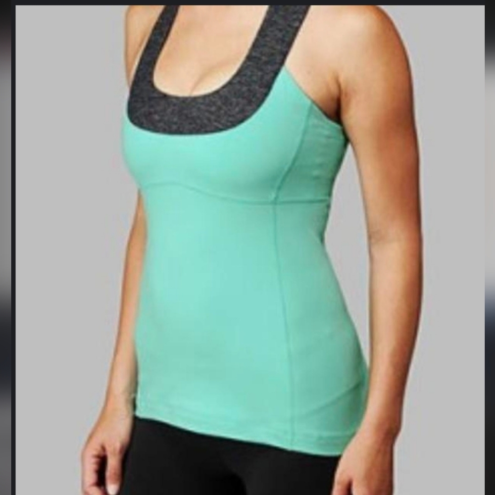 lululemon athletica Women's Mint Green Tank Top
